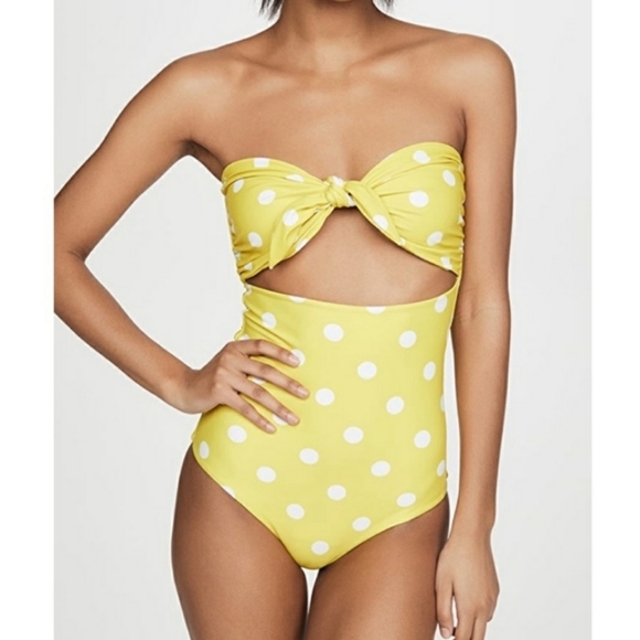 Mikoh Lana One Piece Strapless Size L - Picture 1 of 10